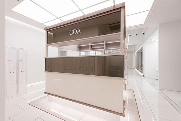 COA 2nd GINZA 美容室(ヘアサロン) [銀座] 店舗デザイ...