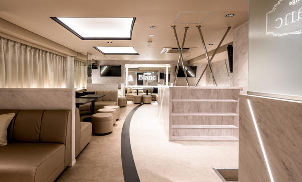 Lounge Blanc ラウンジ [新大阪] 店舗デザイン.COM