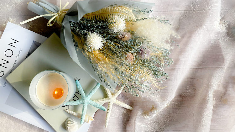 【花のある暮らし】新築住宅に似合うドライフラワーのススメ【DIY】 -...