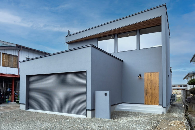 施工事例｜縦の抜け感が気持ちいいガレージハウス│K様邸（福島県 会津坂...