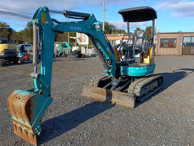 クボタミニバックホーU25-3α | 中古販売 | 中古建機の販売・リ...