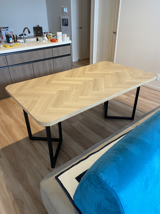 NO.328 和歌山県有田川町 N様邸 ダイニングテーブル(贈答品) ...