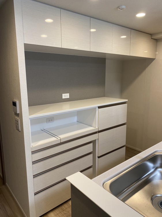 No346 京都府宇治市 T様邸 その1 新築マンション*キッチンエリ...