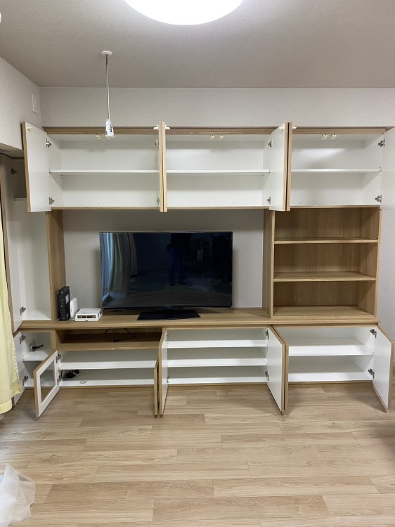 No351 大阪府堺市 Ｎ様邸 新築マンション オプション家具（キッチ...