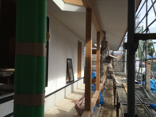 光の森の家_塗装工事が始まりました。｜お知らせ・ブログ｜FAD建築事務...