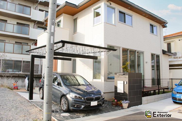 一体感美しい！スタイリッシュな新築外構！ | 神戸で外構・エクステリア...