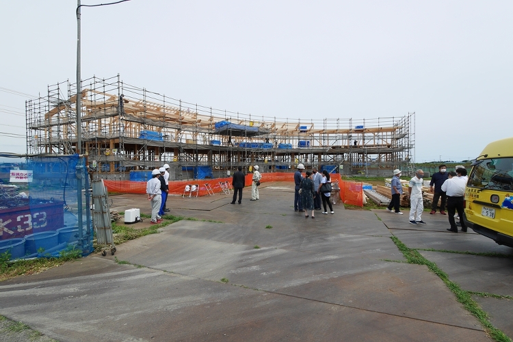 平磯保育園 上棟式 吉田建築計画事務所のブログ