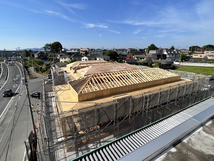 建て方完了後の進捗状況 吉田建築計画事務所のブログ