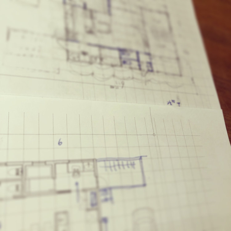 設計スケッチなど - 千葉県千葉市にある、魅力と性能を両立した木造住宅...