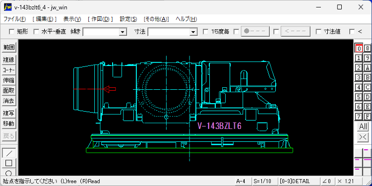 天井換気扇のJWW-CADデータ Jw_cad 設備設計情報室