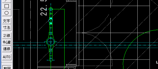 スペースキーで図形を回転する - JWWの使い方 - Jw_cad 設...