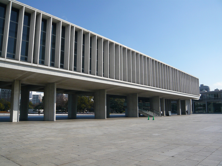 広島平和記念資料館 | 日本建築めぐり | 建築パース.com