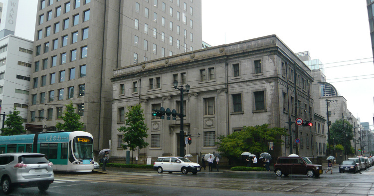 旧日本銀行広島支店 | 日本建築めぐり | 建築パース.com