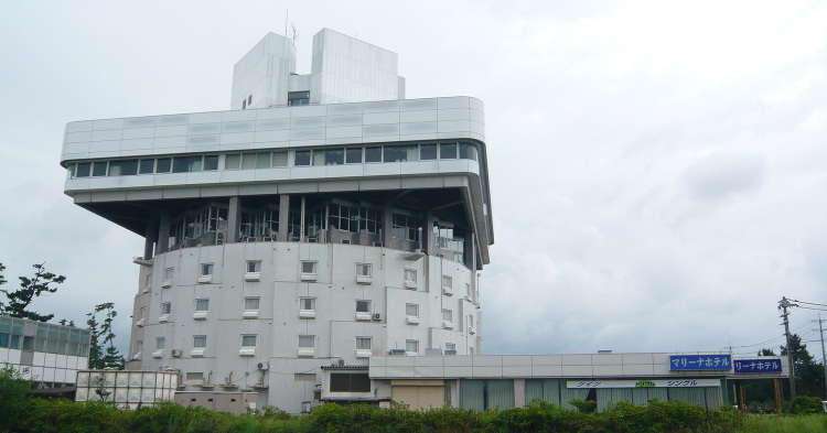 境港マリーナホテル | 日本建築めぐり | 建築パース.com