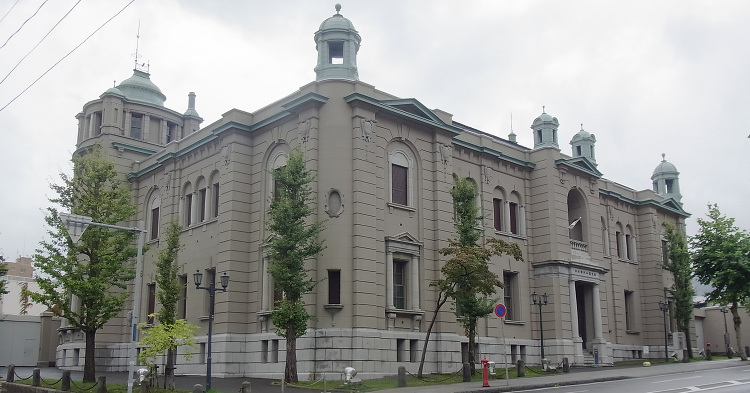 日本銀行旧小樽支店金融資料館 | 日本建築めぐり | 建築パース.co...