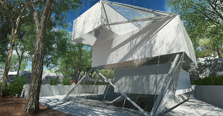 今月の一枚<武蔵野美術大学 渡辺大輝 Border> | 建築パース....