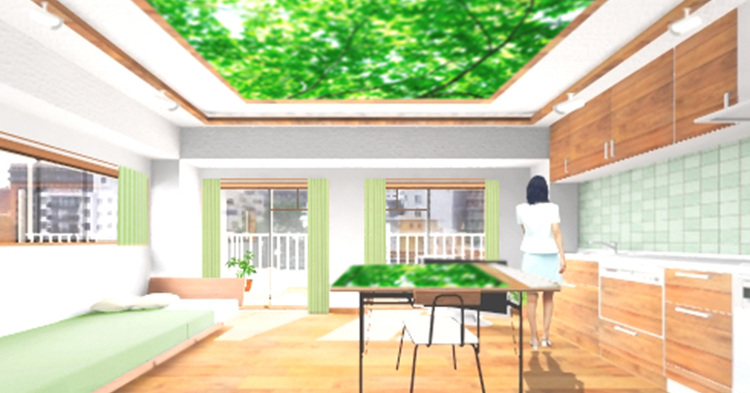 今月の一枚<SIA一級建築士事務所 香月真大 森の絵画> | 建築パー...