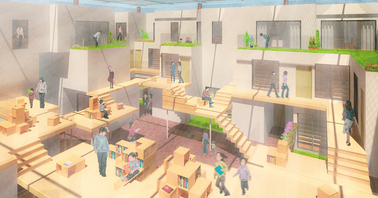 今月の一枚＜日本大学 小山田駿志 ひとつ屋根の下に暮らす集合住宅＞ |...