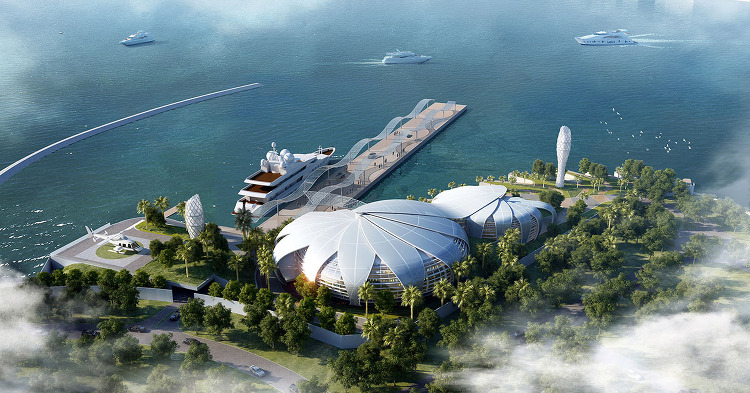 今月の一枚<We Vision 茹怡 港の真珠> | 建築パース.co...