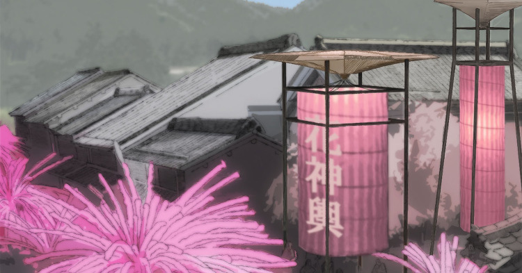 今月の一枚<日本大学大学院 小室昂久 花まつり> | 建築パース.co...