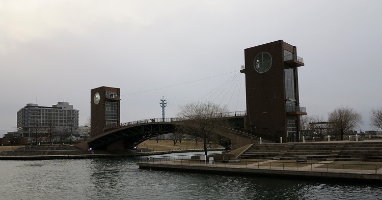 富岩運河環水公園 | 日本建築めぐり | 建築パース.com