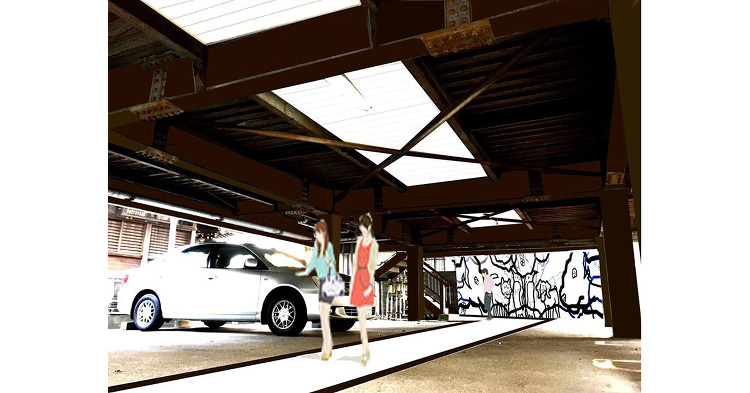 今月の一枚<SIA一級建築士事務所 香月真大 art parking>...