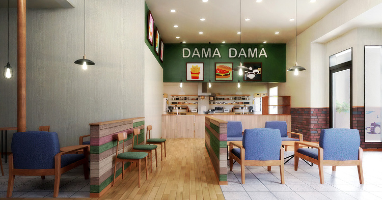 今月の一枚<環境サポート株式会社 古市大樹 カフェ風ファストフード店>...