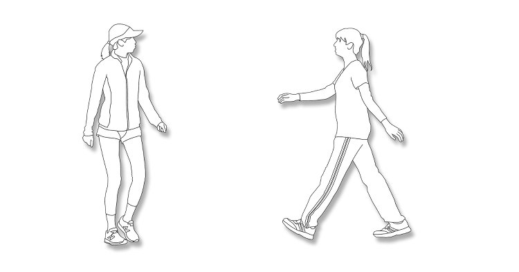 Vol.133 切り抜き人物(39) ライン スポーツ | 建築パース...