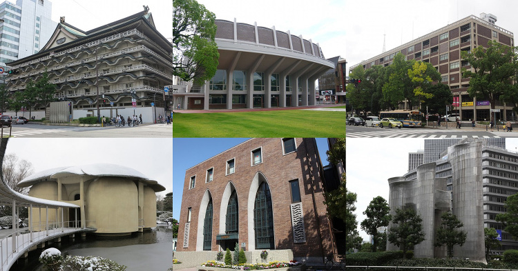 村野藤吾の建築物一覧 | 日本建築めぐり | 建築パース.com