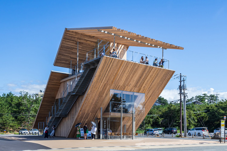 Tottori Takahama Café | Kengo Kuma ...