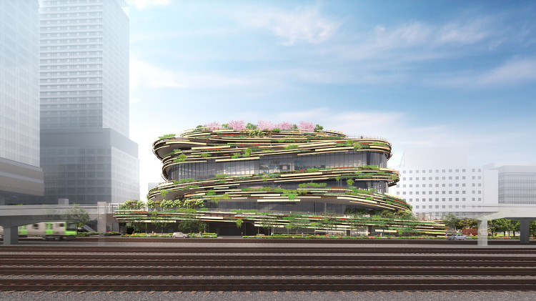 TAKANAWA GATEWAY CITY 文化創造棟 | 隈研吾建築...