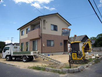 山口県 A様邸 外構工事着手しました！ : 毎年受賞歴多数！外構専門店...