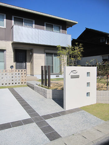 山口県 山口市 エクステリア外構工事 Y様邸 : 毎年受賞歴多数!外構...