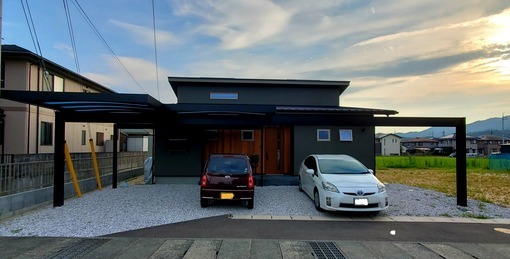 12mの大梁カーポートの完成！ : エクステリアプランナーのブログ（写...