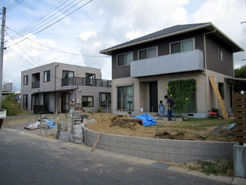 山口県 山口市 Y様邸の曲線の土留め! : 毎年受賞歴多数!外構専門店...