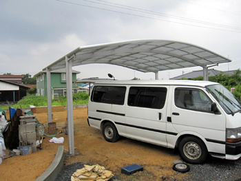 山口県 宇部市 Y様邸 カーポート取り付きました! : 毎年受賞歴多数...