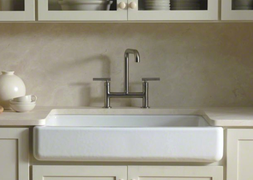 KOHLER/コーラー [K-6488-0] 36"ホーローエプロンシ...