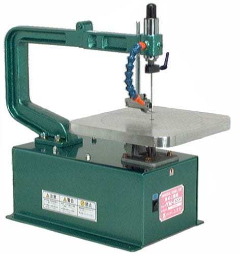ユタカ 卓上木工糸鋸盤（定速、フトコロ380mm、フリーアーム） YM...