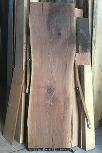 ｳｫﾙﾅｯﾄ材ﾃｰﾌﾞﾙ用一枚板2800×810×80mm荒材販売20...