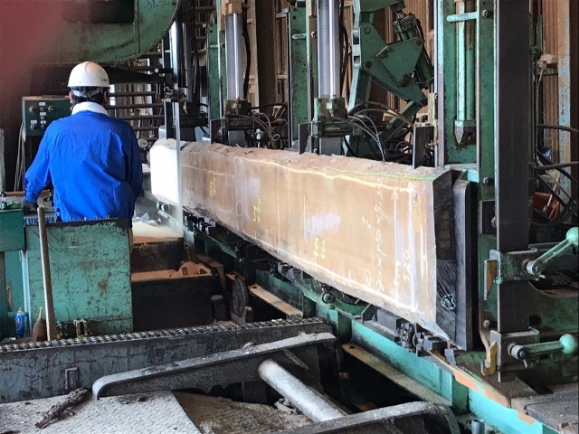 【イチオシ】檜（ヒノキ）一枚板 カウンター用 | 一枚板 | 高田製材...