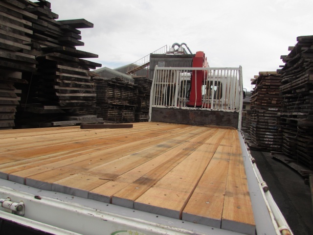 トラックボディ材の張替えをしました。 | 無垢材 | 高田製材所ブログ...