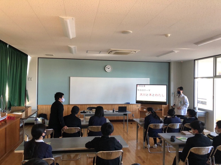 木育授業と植樹 | お知らせ | 高田製材所ブログ | 高田製材所