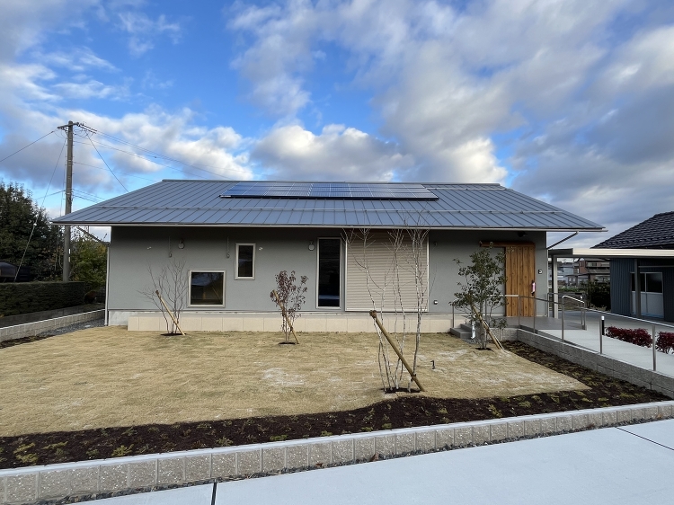 ロフトのあるシニア世代のパッシブハウス