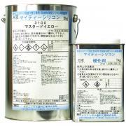 屋根乾式コンクリート瓦用弱溶剤2液形シリコン塗料|マイティーシリコン(...