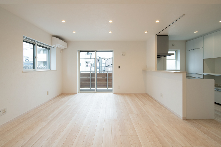 外断熱採用の賃貸長屋型RC住宅|壁式鉄筋コンクリート造|RC desi...