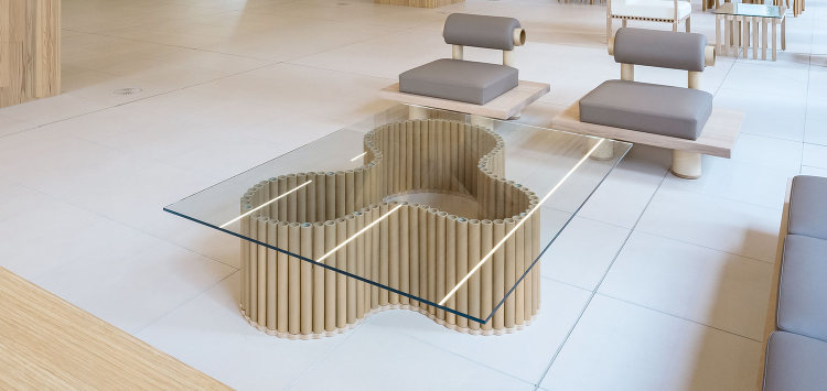 Papertube Table - Shigeru Ban