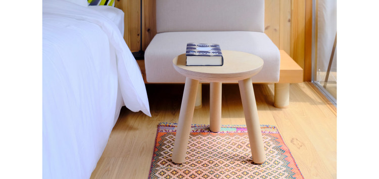 Papertube Side Table - Shigeru Ban