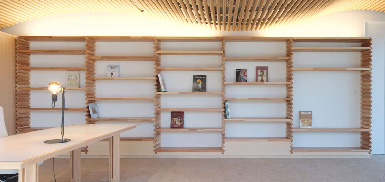 L-angle Shelf - Shigeru Ban