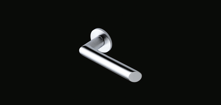 Oval 45° Door Handle - Shigeru Ban