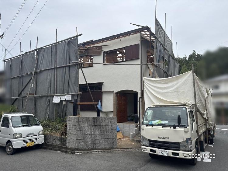 富田林市N様邸・大阪狭山市S様邸の工事風景です。
